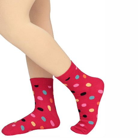 Bodycare Womens Mid Calf Printed Socks Pack Of 2