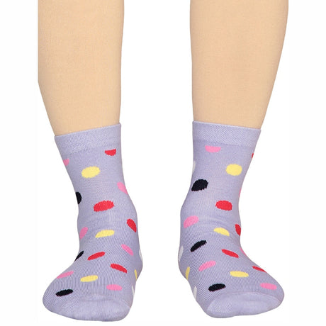 Bodycare Womens Mid Calf Printed Socks Pack Of 2
