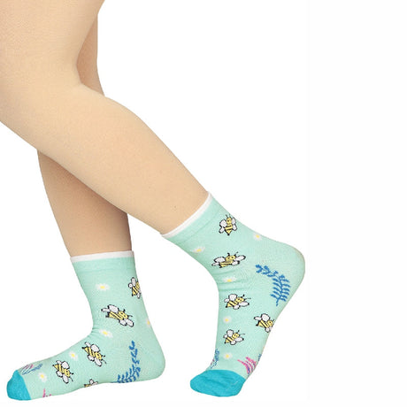 Bodycare Womens Mid Calf Printed Socks Pack Of 2