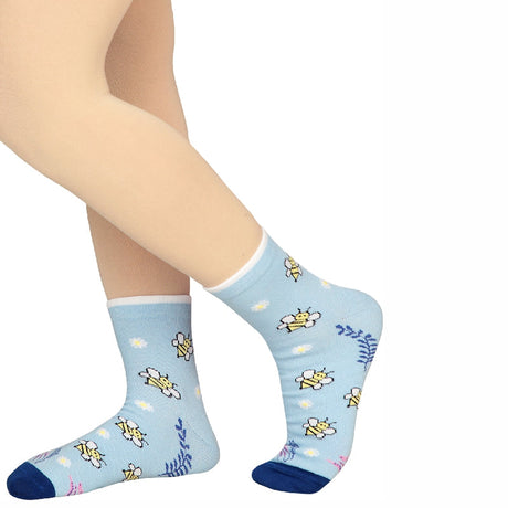 Bodycare Womens Mid Calf Printed Socks Pack Of 2