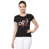 Proteens Women T-shirt Round Neck Half Sleeves