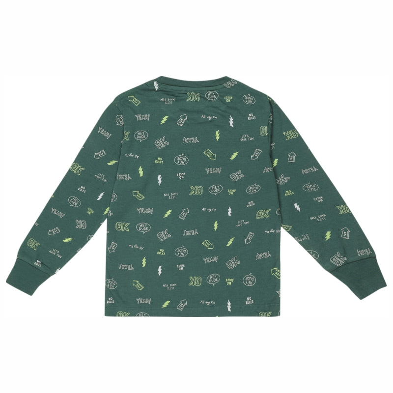 Boys T-Shirt Round Neck Full Sleeves - Bodycare