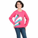 Girls Sweatshirt Round Neck Full Sleeves - Bodycare