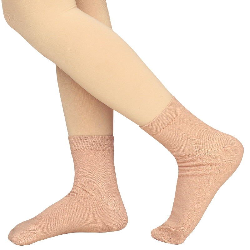 Bodycare Womens Mid Calf Solid Socks Pack Of 2