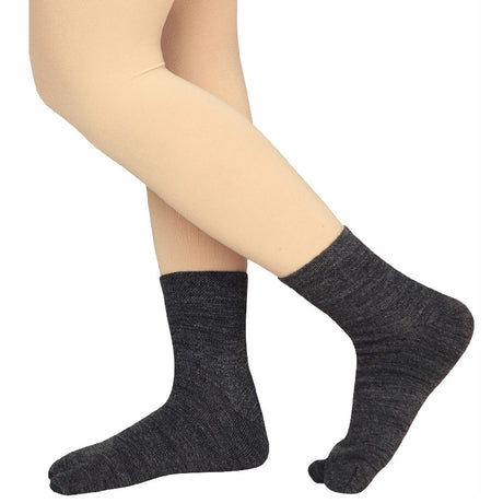 Bodycare Womens Mid Calf Thumb Socks Pack Of 2