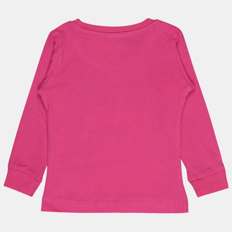 Baby Girls T-Shirt Round Neck Full Sleeves Pack of 1 - Bodycare