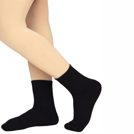 Bodycare Womens Mid Calf Solid Socks Pack Of 2