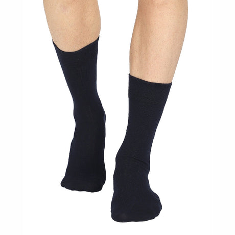 Bodycare Mens Solid Mid Calf Length Socks Pack Of 3