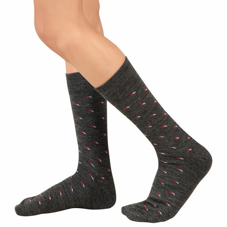 Bodycare Mens Calf Length Printed Socks Pack Of 2