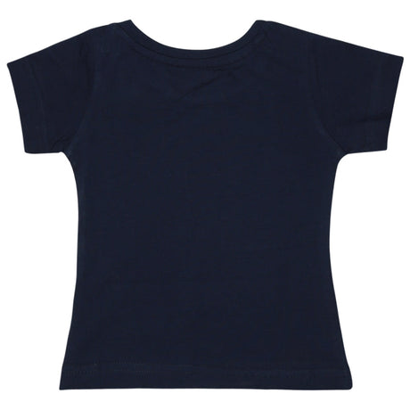 Baby Girls T-Shirt Round Neck Half Sleeves Pack of 2