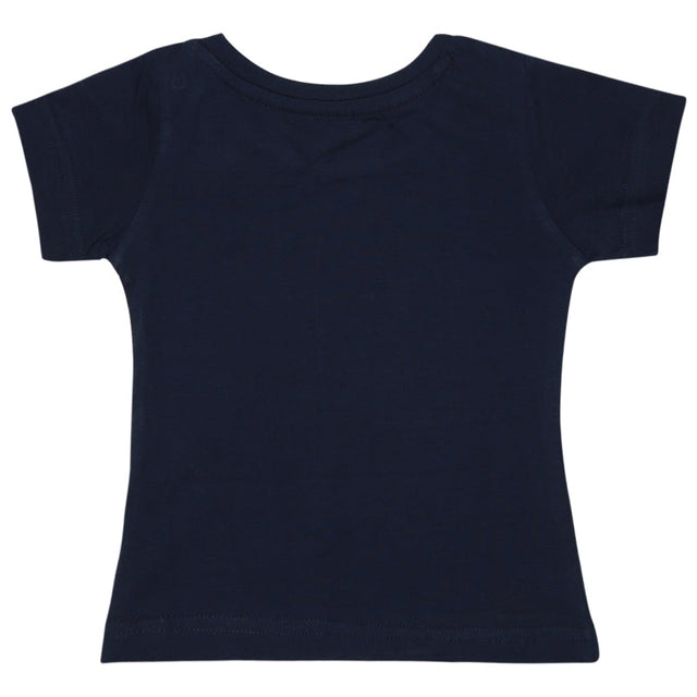 Baby Girls T-Shirt Round Neck Half Sleeves Pack of 2 - Bodycare