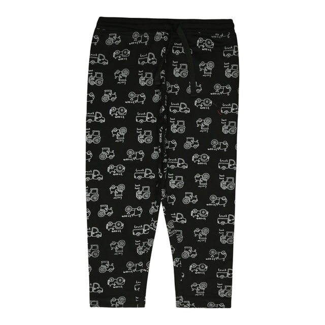 Baby Boys Printed Track Pant for Casual Wear, Lounge Comfort and Easy Movement in Regular Wardrobe Use