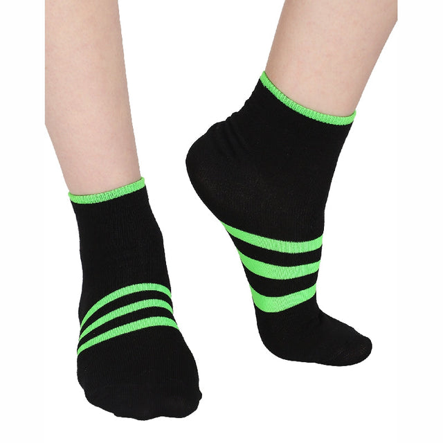 Women Cotton Spandex Socks Stretch Pack of 3 - Bodycare
