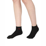 Bodycare Womens Solid Ankle Length Socks Pack Of