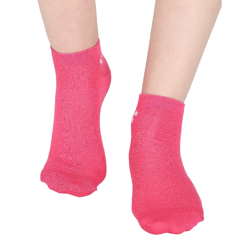 Bodycare Womens Solid Ankle Length Socks Pack Of