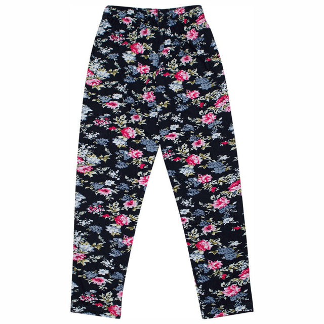 Girls 100% Cotton Track Pant Side Pockets - Bodycare