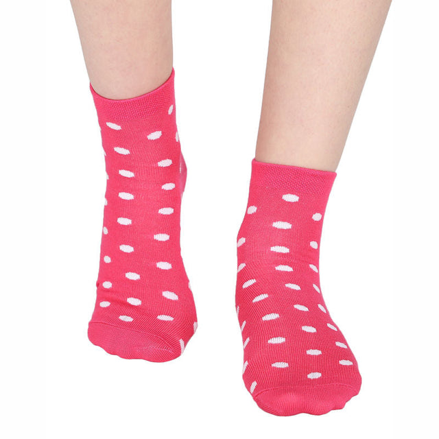 Women Cotton Spandex Socks Stretch Pack of 3 - Bodycare