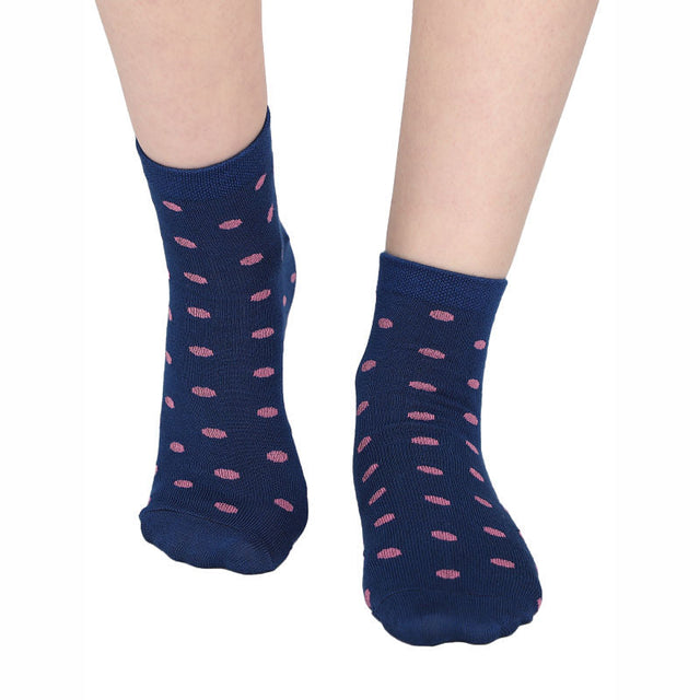 Women Cotton Spandex Socks Stretch Pack of 3 - Bodycare