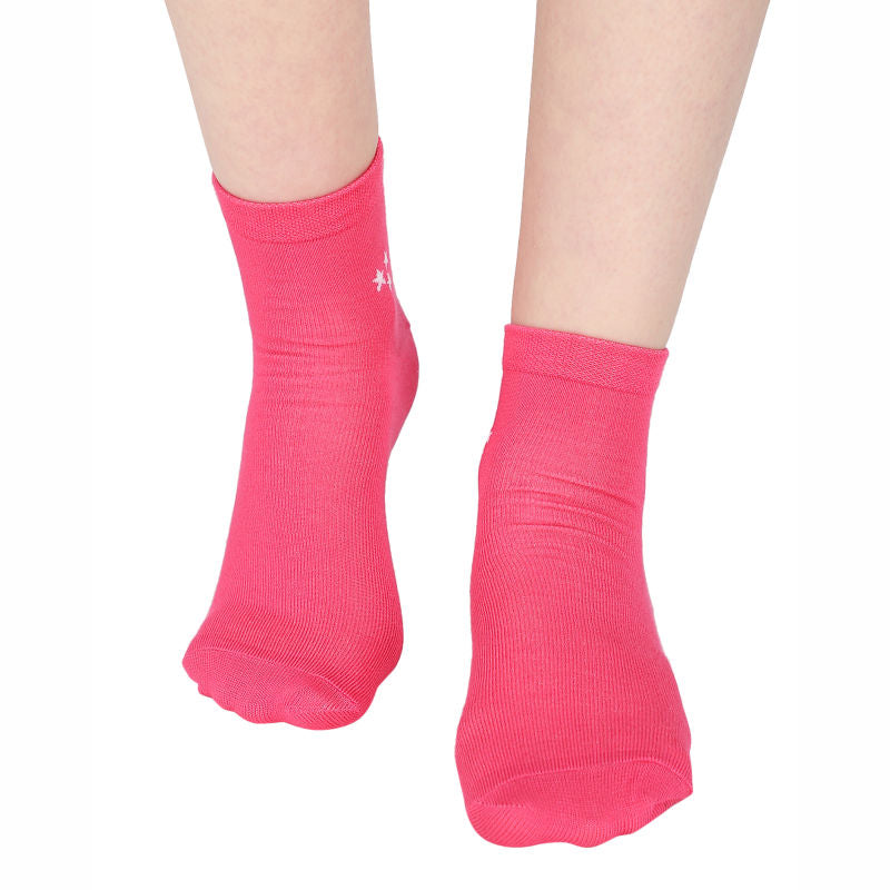 Bodycare Womens Solid Ankle Length Socks Pack Of