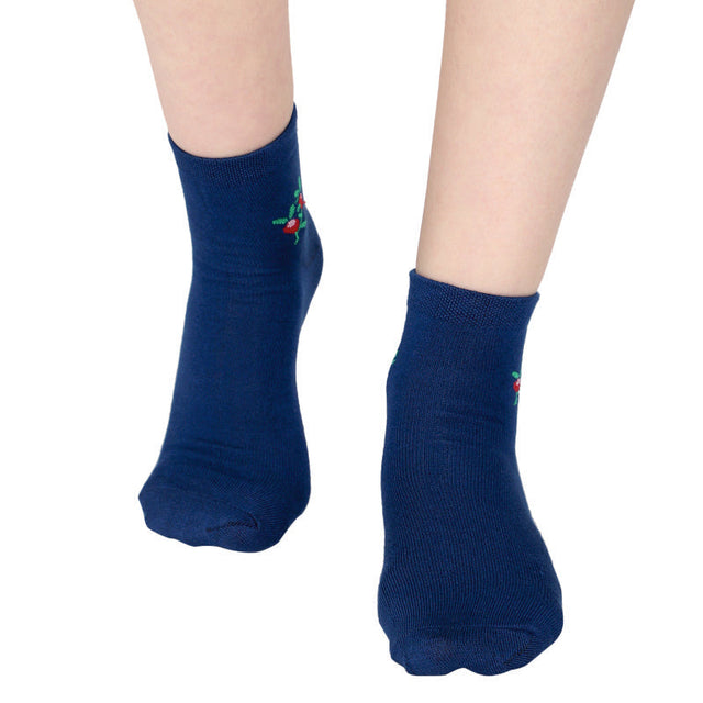 Women Cotton Spandex Socks Stretch Pack of 3 - Bodycare