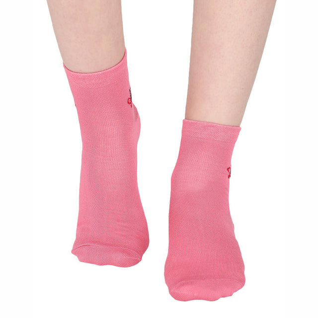 Women Cotton Spandex Socks Stretch Pack of 3 - Bodycare