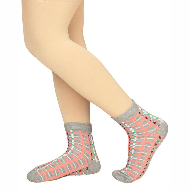Women Cotton Spandex Socks Stretch Pack of 3 - Bodycare