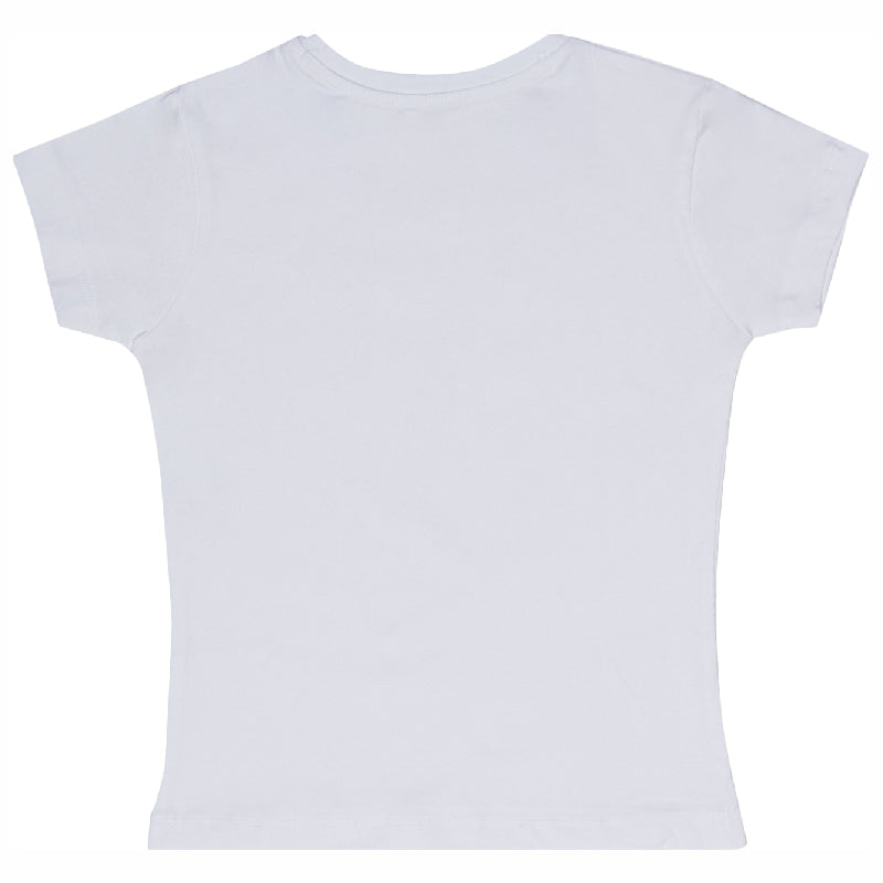 Bodycare Girls Round Neck Half Sleeves Solid Tshirt