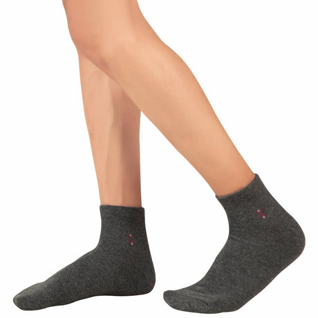 Bodycare Mens Ankle Length Solid Socks Pack Of 2