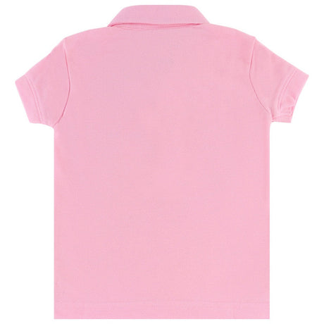 DYCA Girls Tshirt Collar Half Sleeves Solid