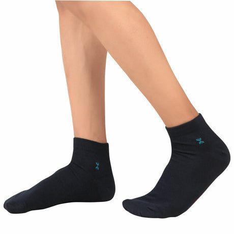 Bodycare Mens Ankle Length Solid Socks Pack Of 2