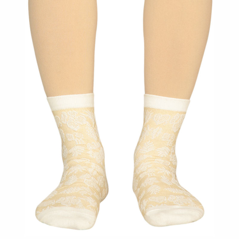 Women Cotton Spandex Socks Stretch Pack of 3 - Bodycare