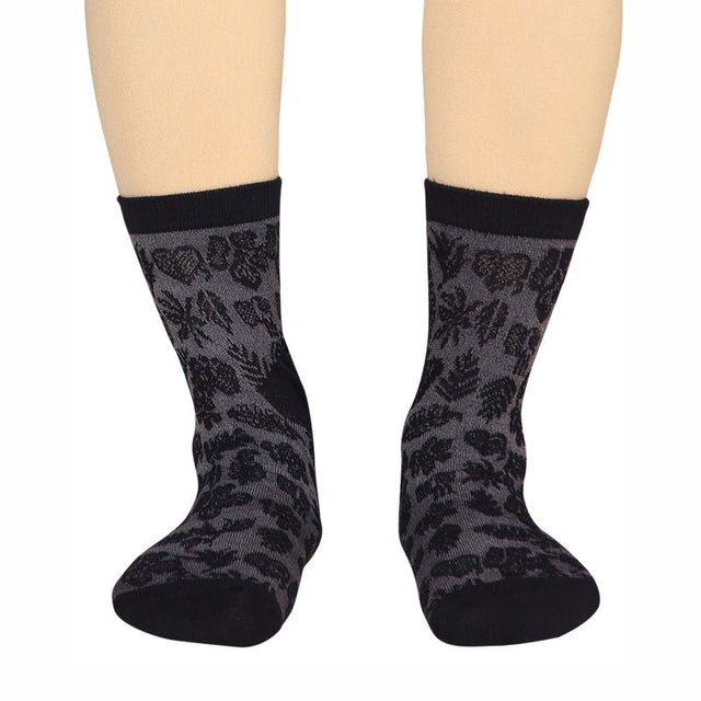 Women Cotton Spandex Socks Stretch Pack of 3 - Bodycare