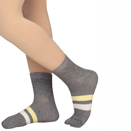 Bodycare Womens Ankle Length Thumb Socks Pack Of 2