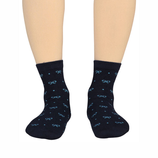 Women Cotton Spandex Socks Stretch Pack of 3 - Bodycare