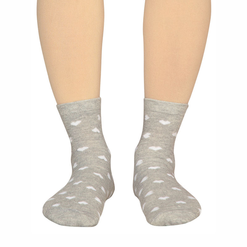 Women Cotton Spandex Socks Stretch Pack of 3 - Bodycare