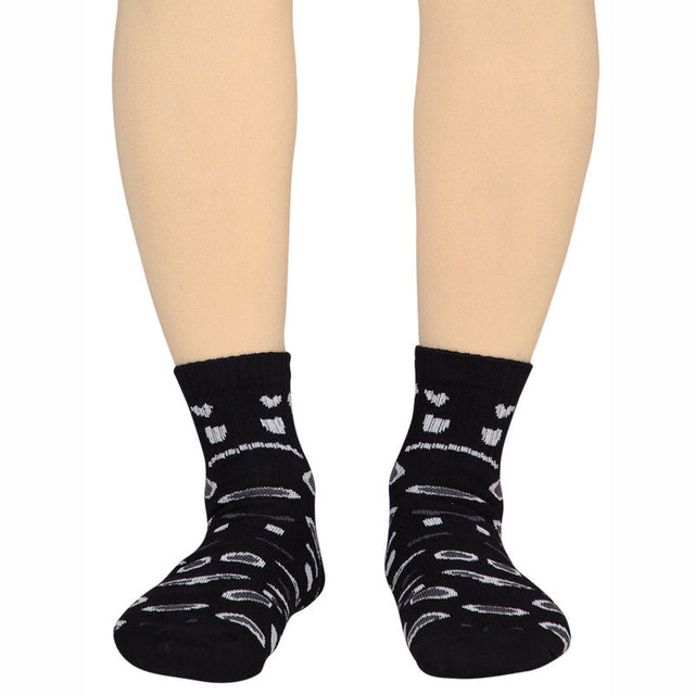 Women Cotton Spandex Socks Stretch Pack of 3 - Bodycare