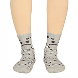 Bodycare Womens Solid Ankle Length Socks Pack Of