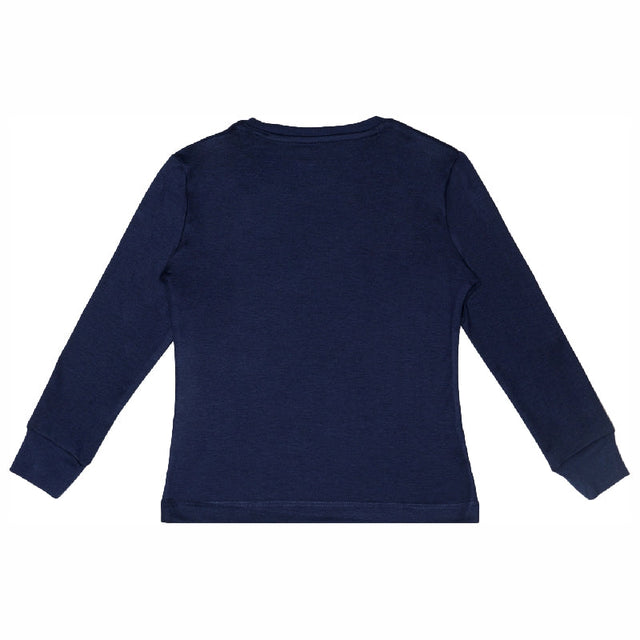 Girls Solid Round Neck Full Sleeve T-Shirt for Casual Wear, Comfortable Coverage and Everyday Wardrobe Use - Pack of 1