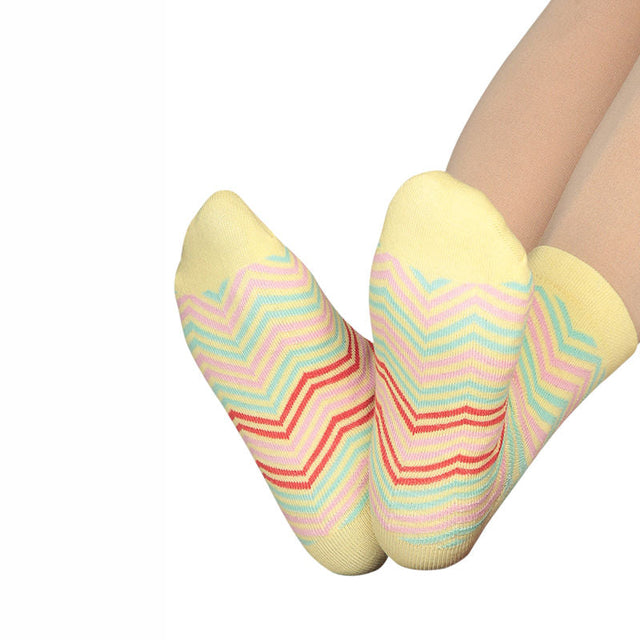 Women Cotton Spandex Socks Stretch Pack of 3 - Bodycare