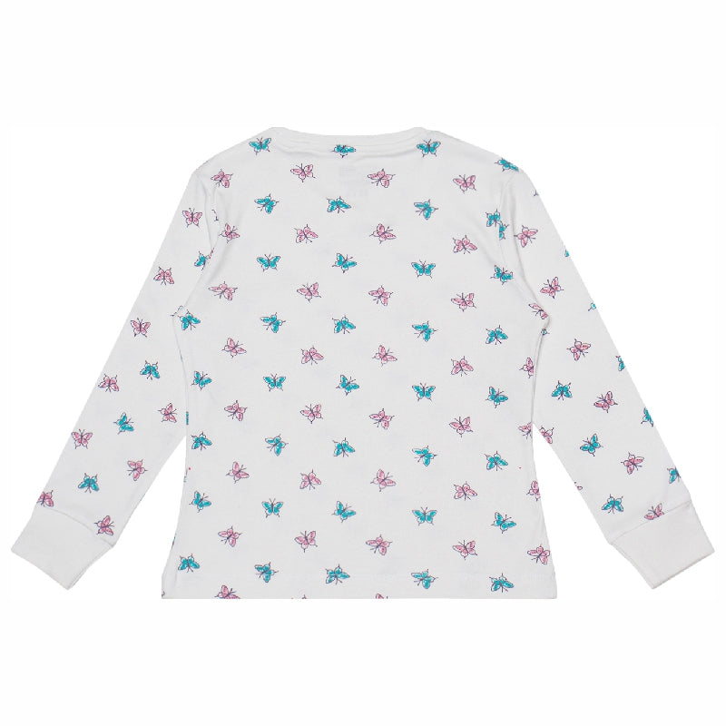 Bodycare Girls Round Neck Full Sleeves Printed Tshirt