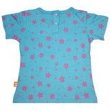 Baby Girls T-Shirt Round Neck Half Sleeves Pack of 1 - Bodycare