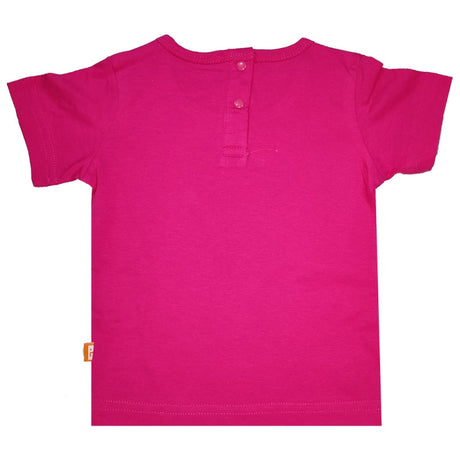 Baby Girls Cotton T-Shirt Round Neck Half Sleeves Pack of 1