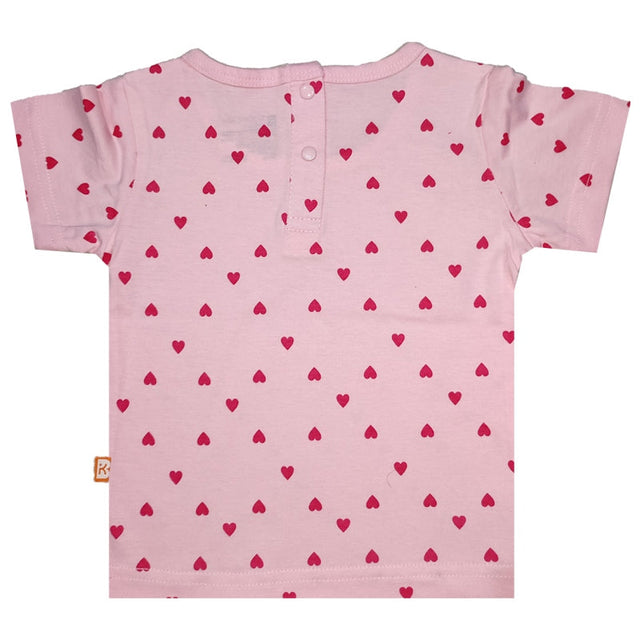 Baby Girls Cotton T-Shirt Round Neck Half Sleeves Pack of 1 - Bodycare
