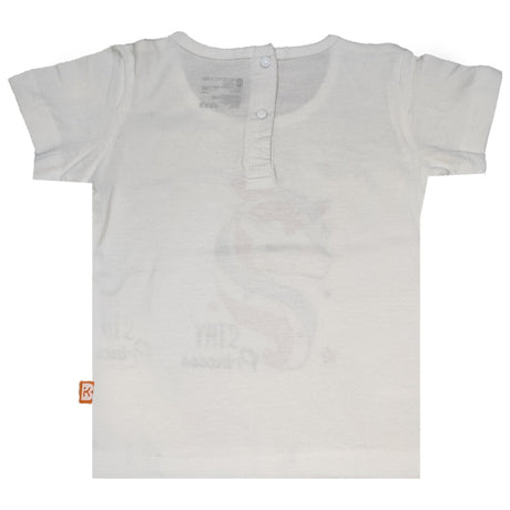 Baby Girls Cotton T-Shirt Round Neck Half Sleeves Pack of 1