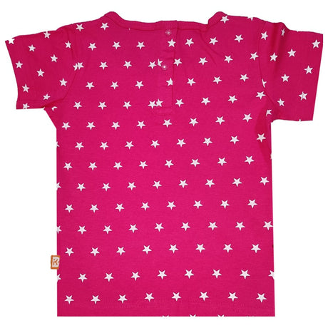 Baby Girls Cotton T-Shirt Round Neck Half Sleeves Pack of 1