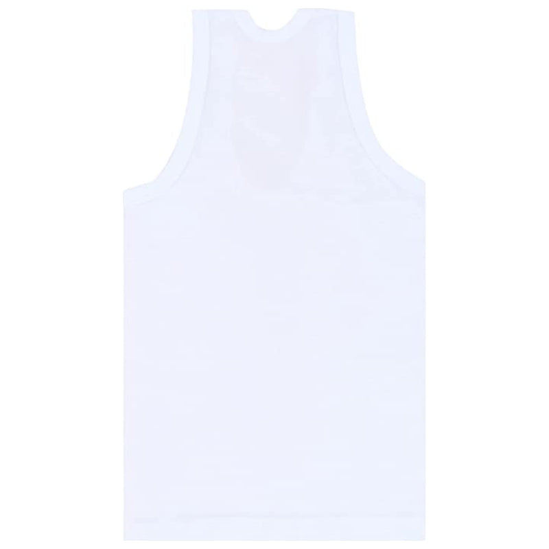 Boys Vest Round Neck Sleeveless Pack of 6 - Bodycare