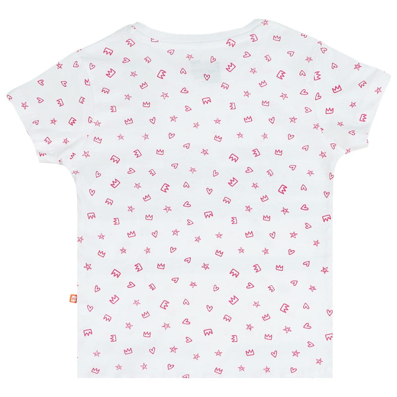 Bodycare Girls Round Neck Half Sleeves Tshirt