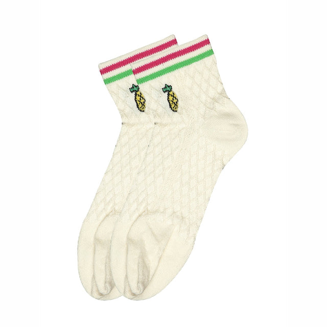 Women Cotton Spandex Socks Stretch Pack of 3 - Bodycare
