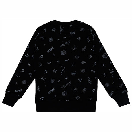 Girls Sweatshirt Round Neck Full Sleeves