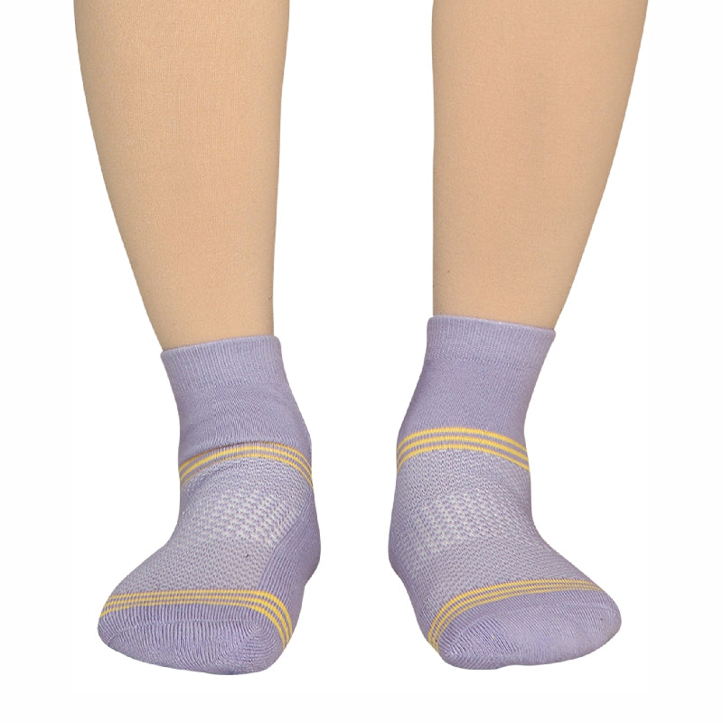 Bodycare Womens Solid Ankle Length Socks Pack Of 3